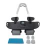 Ab Roller With Elbow Support & Phone Holder Home Gym Abdominal Equipment