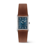 Bound Light Brown Arctic Guilloch Silver Watch