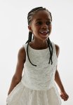 Jacquard-weave Top - White