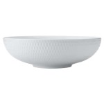 Basics White Diamonds Round Serving Bowl