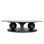 Gof Furniture - Iris Black Coffee Table