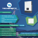 Dyness Luxpower 5KW Inverter & 5.1KWH Battery Backup Kit