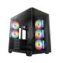 DeepCool CG590U 5F ATX ARGB Gaming Chassis - Black