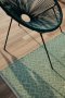 Acapulco Rattan & Steel Round Patio Chair Miami Blue