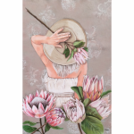 Tear Resistant Deco Print Protea