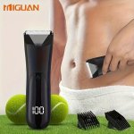 1PC Men Body Trimmer Electric Shaver Electric Inguinal And Pubic Hair Trimmer Ceramic Blade Male Hygiene Shaver Trimmer Full Bod