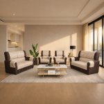 Adalina 4 Piece Lounge Suite Two Tone