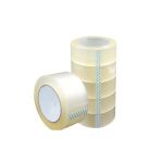 Zs - Clear Tape 48MM X 50M - Transparent Pack Of 6