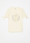Polo Girls Claire Short Sleeve Sequin Tee - Sand