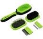 Heartdeco 5 In 1 Pet Grooming Comb Brush Set Hair Brush