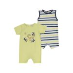 Shark Printed Fun 2PK Romper