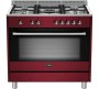 La Germania RUS95C61LDVI Stainless Steel Automatic Gas Stove With Oven 5 Burners