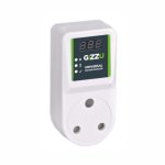 GIZZU 16A Digital Voltage Guardian And Surge Protector Plug