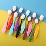 5PCS/PACK Small/ Large Smooth Blending Brushes Soft Drawing Painting Brushes Flat Kit For Diy Cards Making Ink Application Tools