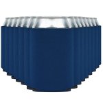 Blank Beer Can Cooler Sleeves 60-PACK Soft Insulated Beer Can Coolies - Htv Friendly Blank Koolies In Bulk For Beer Cans & Bottl