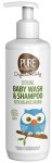 pure beginnings baby wash shampoo with organic baobab 250ml
