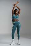 Contrast Detail Leggings - XL Teal