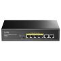 Cudy 6 Port With 4 Port Poe 60W Poe Switch FS1006P