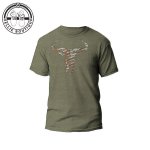 Mens Repeat Wild Tee - Oasis Melang - 5XL