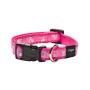 Rogz Fancy Dress Dog Collars - Scooter Medium / Pink Paws