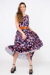 Kelly Floral Printed Sleeveless Maxi Dress With Pockets & Belt