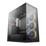 Deepcool CG580 4F V2 Argb Atx Gaming Chassis - Black