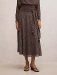 Allison Godet Midi Skirt - 18 Tilbury Spot