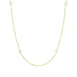 Bella Details Ed. Necklace Silver With Cz
