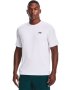 Men's Ua Training Vent 2.0 Short Sleeve - White / Md