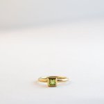 Square - Small - Peridot Large