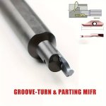 Precision Carbide Lathe Tool Set - Detachable Surface Groove-turn & Parting Kspdr Mifhr 16C 20 2.0 2.5 - Ideal For Machinists &