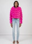 Sissy Boy Sweet And Simple Cropped Jacket Pink - XL Pink