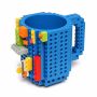 Larry's - Build On Brick Mug - Blue