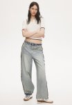 Baggy Wide Low Jeans - Blue