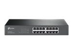 Tp-link 16 Port Easy Smart Rackmount Switch – 16X 1GBE Main Ports – No Secondary Ports