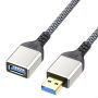 1 Meter Fast-charge & Sync USB 3.0 Extension Cable With Tinned Copper Core