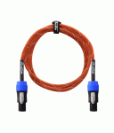 Orange Speakon Speakon Cable 3FT