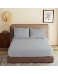 Microfiber Fitted Sheet And 2 Pillowcases Set