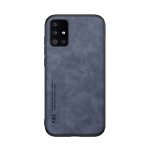 Kepuch Silklike Case For Samsung Galaxy A71 5G - Cover Bumper Built-in Metal Plate For Samsung Galaxy A71 5G - Blue