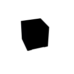 Plastic Cube Holder 100X100MM