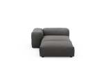Sofa Daybed L Linen Anthracite