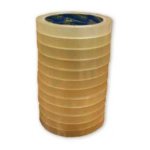 Zs - Clear Tape 12MM X 33M - Transparent Pack Of 12