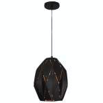 Geo Gatsby Pendant Light Black