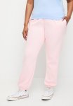 Cotton On Plus Plush Essential Gym Sweatpant - Cherry Dream coconut Milk