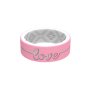 Eternal Love Silicone Rings - Lightpink/white / 5