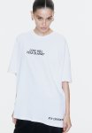 Oversized Printed T-Shirt - White