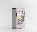 3M LED Xmas Lights 40 Multi Blk Wire