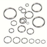 200PCS Stainless Steel Open Jump Rings Bracelet Necklace Earring Pendant Connectors Rings For Diy Jewelry Making Small Business