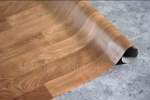 ACE Smte High Quality Flooring Non Slip Tarpet Brown Wooden Grain Style 10M With Keychain