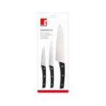 3 Piece Damascus Stainless Steel Knife Set